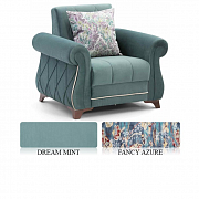 Кресло Bergamo, ткань Dream Mint