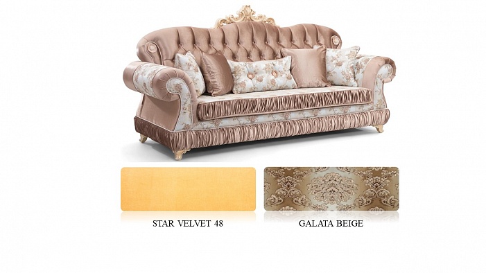 Диван Verona, ткань Galata beige
